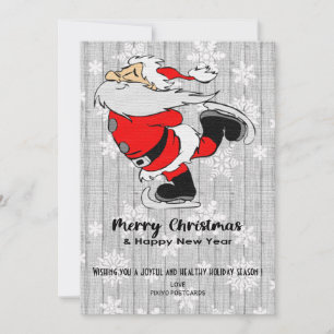 Carte de vœux Joyeux Noël et Bonne Année