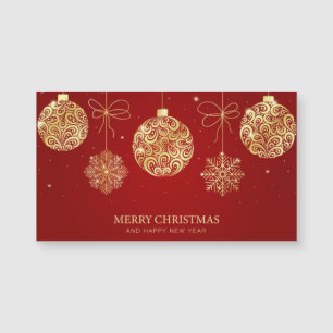 Carte de voeux Joyeux Noël et Nouvel An