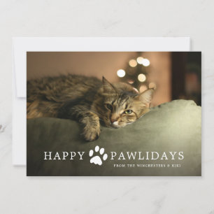 Carte de vœux Joyeux Pawlidays
