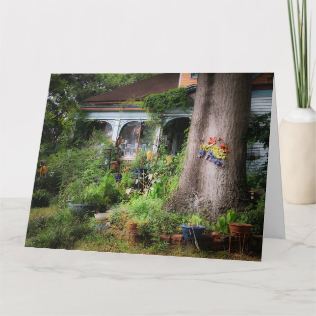 Carte de voeux Jumbo Jumbo RUSTIC GARDEN (Devant)