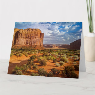 Carte de voeux Jumbo MONUMENT VALLEY