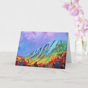 Carte de voeux Kauai Kalalau Valley