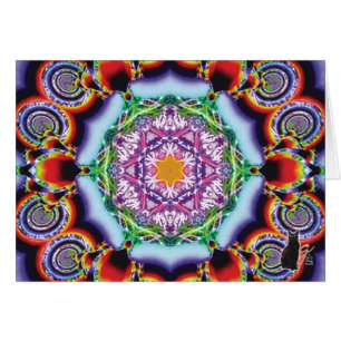 Carte de voeux KC Kaleidoscope Sionesque