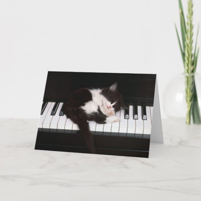 Carte de voeux Kitty (Devant)