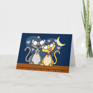 Carte de voeux Kitty Love