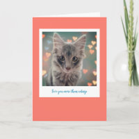 Carte de vœux Kitty Love