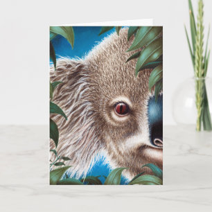 Carte de voeux Koala