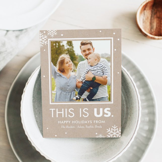 Carte de vœux Kraft pour les fêtes de This Is Us (Créateur téléchargé)