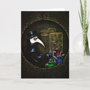 Carte de voeux "La vengeance de l'alchimiste"