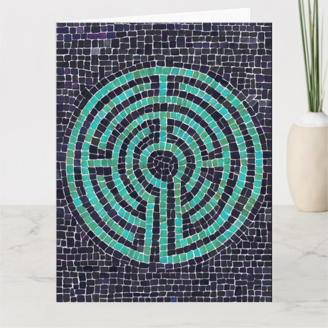 CARTE DE VOEUX LABYRINTHE III (Devant)