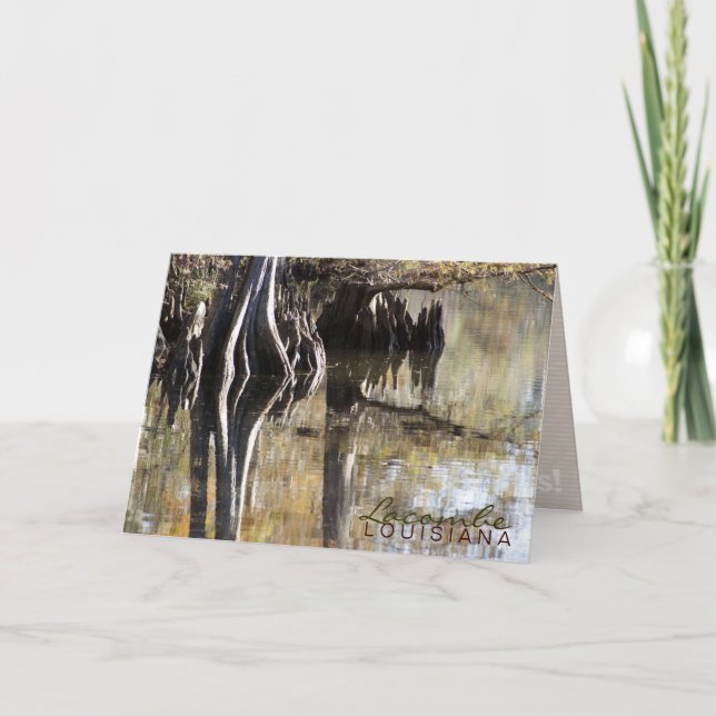 Carte de voeux Lacombe, LA (Devant)