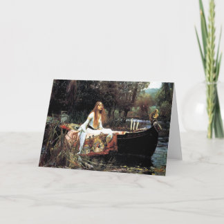 Carte de voeux Lady Of Shalott