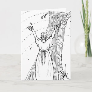 Carte de voeux - Larmes à couver