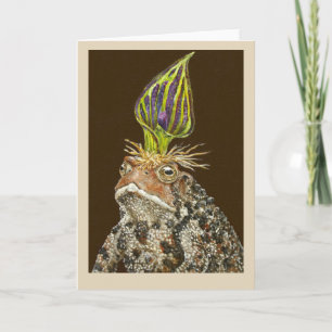 Carte de voeux Lionel the Toad