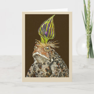 Carte de voeux Lionel the Toad
