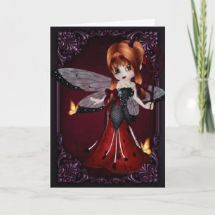 Carte de voeux Little Devil Ladybug Design 3