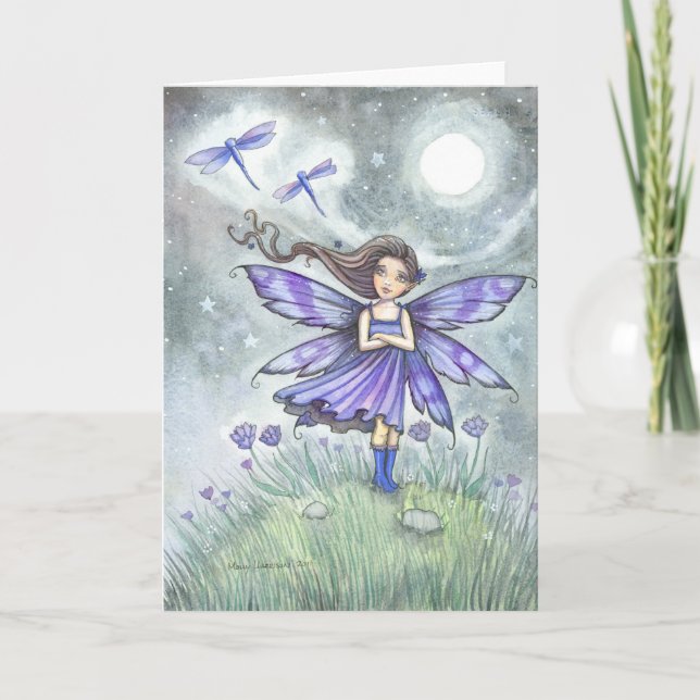 Carte de voeux Little Dreamer Fairy (Devant)