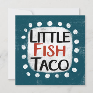 Carte de voeux Little Fish Taco