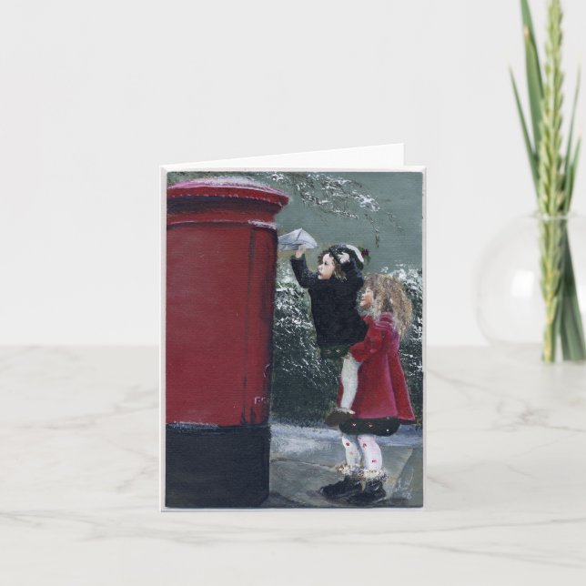 Carte de voeux "Livraison spéciale" (Devant)