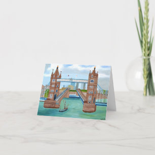 carte de voeux London Bridge