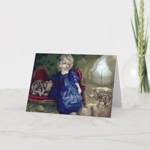 Carte de voeux "Loup-Garou : La Tristesse"