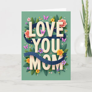 Carte de vœux Love And Blooms