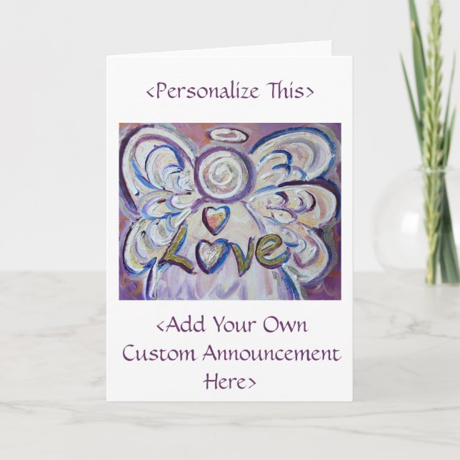 Carte de voeux Love Angel (Devant)