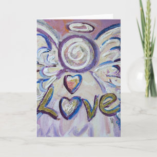 Carte de voeux Love Angel