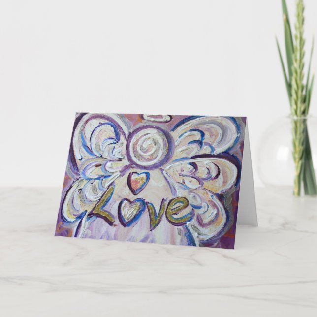 Carte de voeux Love Angel (Devant)