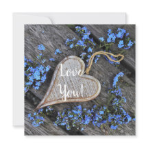 Carte de voeux Love Flat