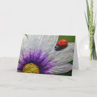 Carte de voeux Lucky Lady par l'artiste Alison Gal