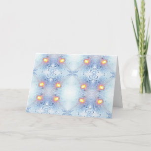 Carte de voeux lumineuse