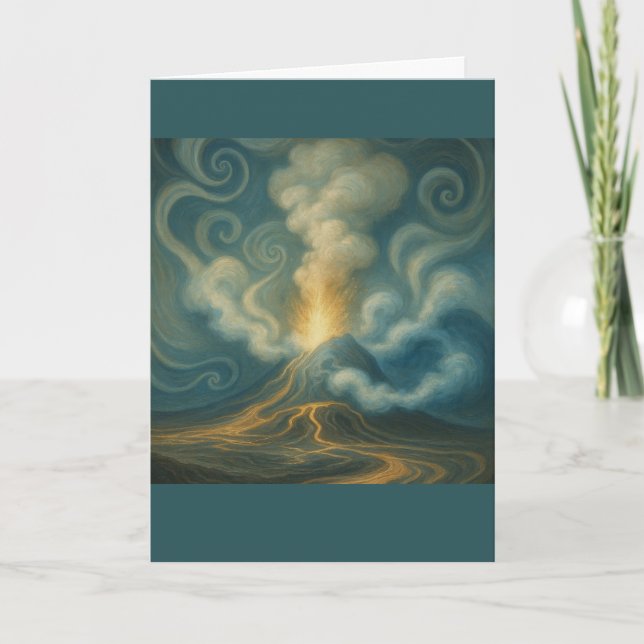 Carte de vœux lumineuse collectable Glow Forth | V (Devant)