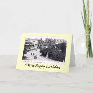 Carte de voeux - Lyon, France (Gare Perrache)