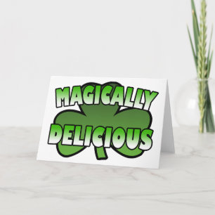 Carte de voeux Magique