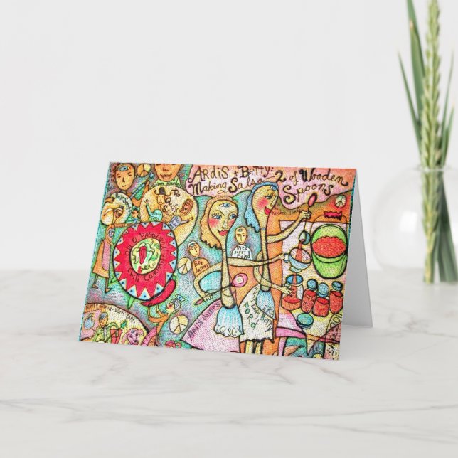 Carte de voeux Makin' Salsa (Devant)