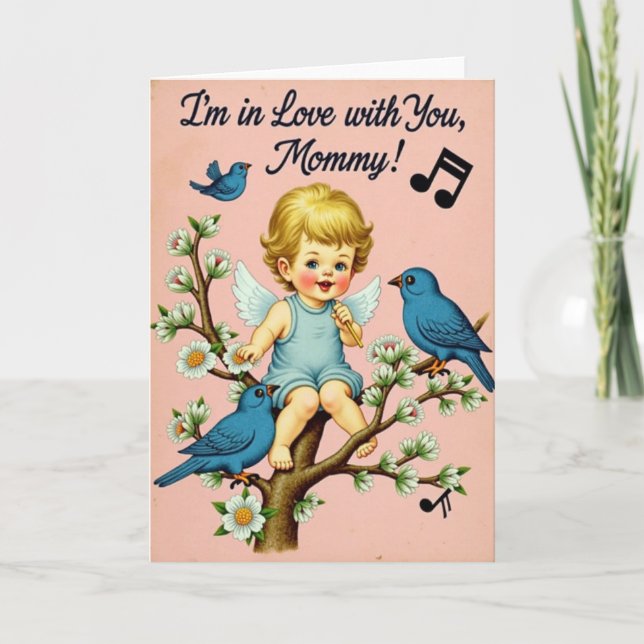 Carte de vœux Maman amour doux (Devant)