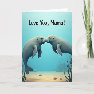 Carte de Vœux Maman Mer Aimante
