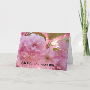 Carte de vœux MAMAN Mon premier cadeau de carte de