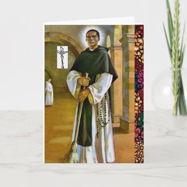 Carte de voeux Martín de Porres (Devant)