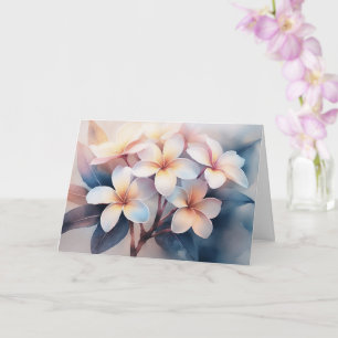 Carte de voeux Maui Blush Plumeria