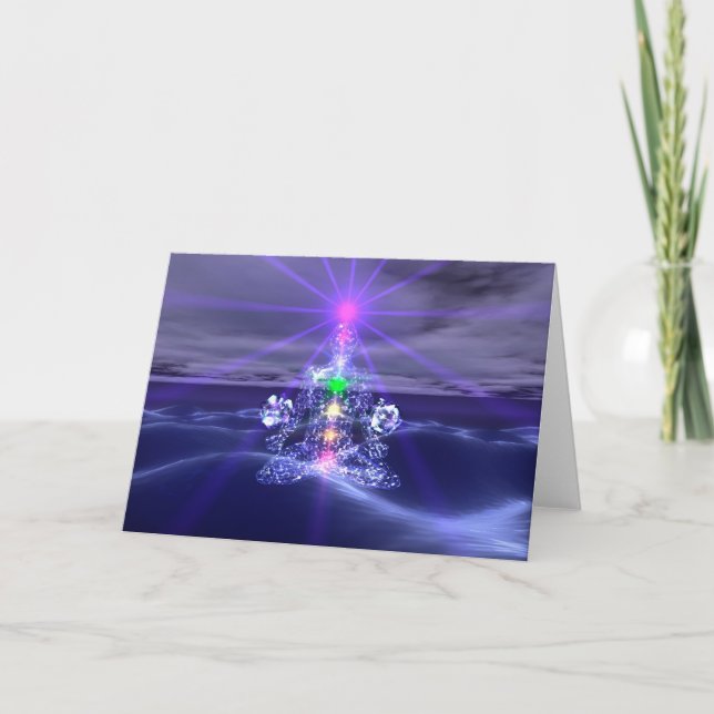 Carte de voeux Meditation2 - 5x7 (Devant)