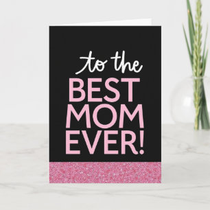 Carte de vœux Meilleure Maman