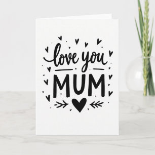Carte de vœux Meilleurs Vœux Maman