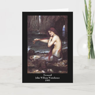 Carte de voeux Mermaid