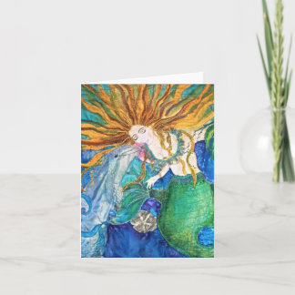 Carte de voeux Mermaid