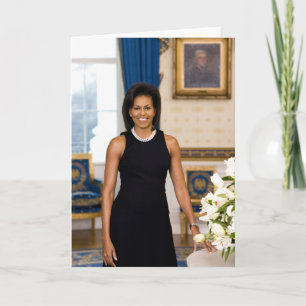 Carte de voeux Michelle Obama