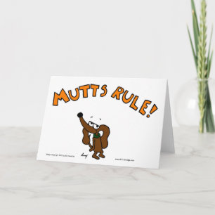 Carte de voeux Midge MUTTS RULE