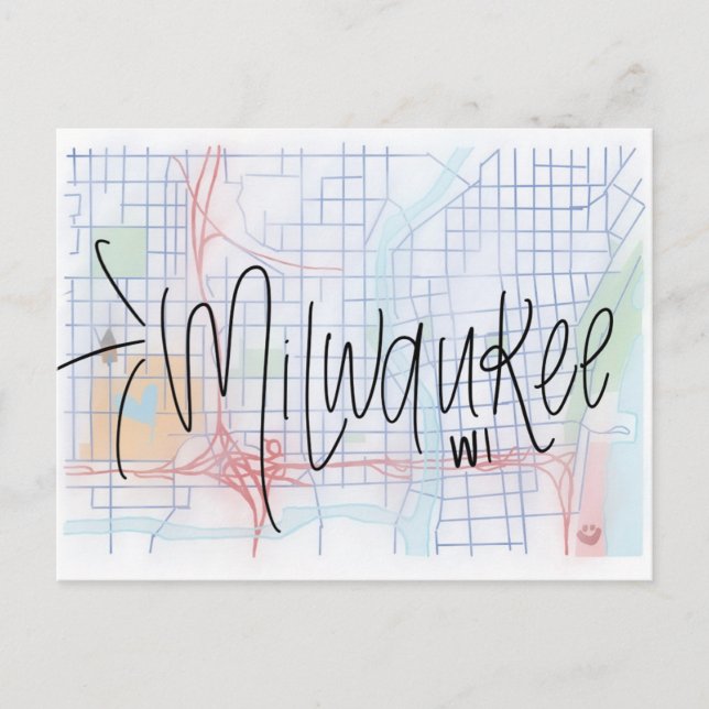 Carte de voeux Milwaukee (Devant)