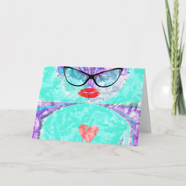 Carte de voeux Modèle horizontal (Devant)